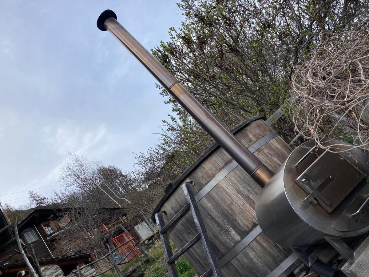 Chalet La Paz With Hotpot And Sauna Βίλα Törbel Εξωτερικό φωτογραφία